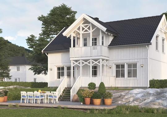 Skagen - herskapelig trehus